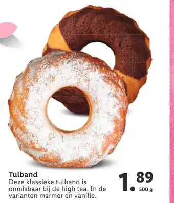 Lidl Tulband 500g aanbieding