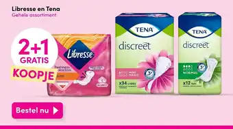 DA Libresse en Tena aanbieding
