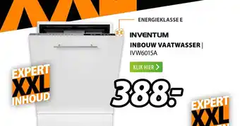 Expert Inventum Inbouw Vaatwasser | IVW6015A aanbieding