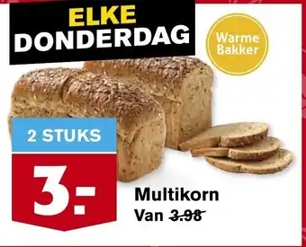 Hoogvliet Multikorn 2 st aanbieding