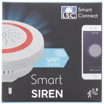 Action LSC Smart Connect slimme sirene aanbieding