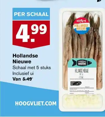 Hoogvliet Hollandse Nieuwe aanbieding