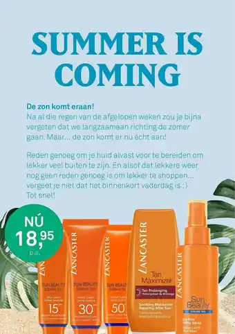 Mooi parfumerie Op Alle Lancaster aanbieding