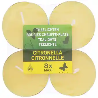 Action Geurtheelichten Citronella aanbieding