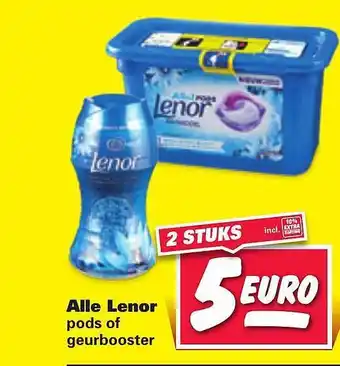 Nettorama Alle Lenor Pods Of Geurbooster aanbieding