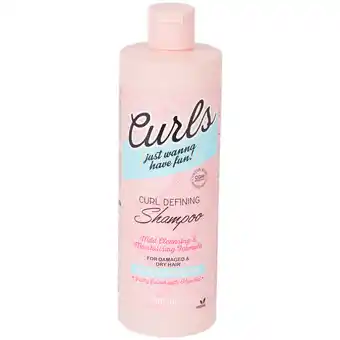 Action Curls Just Wanna Have Fun shampoo aanbieding