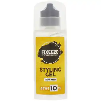 Action Fixeeze stylinggel Iron Men aanbieding