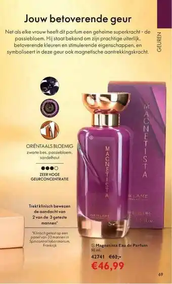 Oriflame Magnetista Eau De Parfum aanbieding