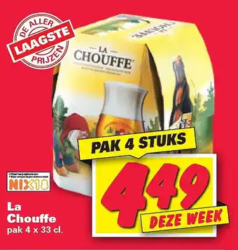 Nettorama La Chouffe pak 4 x 33 cl. aanbieding