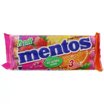 Action Mentos Fruit dragees aanbieding