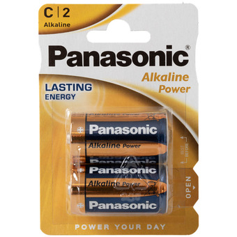 Action Panasonic batterijen C aanbieding