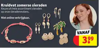 Kruidvat Kruidvat zomerse sieraden aanbieding