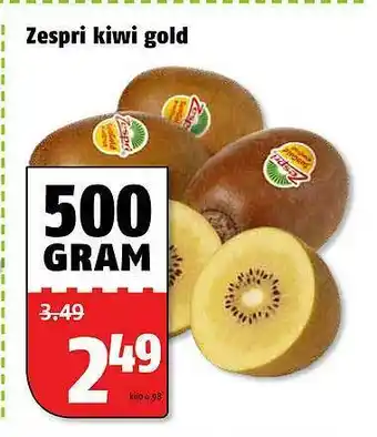 Poiesz Zespri Kiwi Gold 500g aanbieding