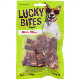 Action Lucky Bites Duck Bites hondensnacks aanbieding