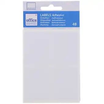 Action Office Essentials etiketten aanbieding