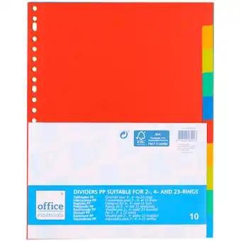Action Office Essentials tabbladen aanbieding