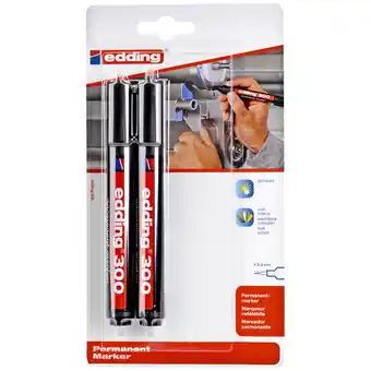 Action Edding permanent marker aanbieding