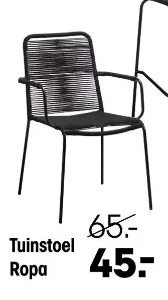 Kwantum Tuinstoel Ropa aanbieding