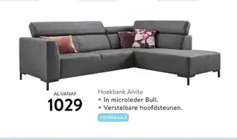 Profijt Meubel Hoekbank Alvite aanbieding