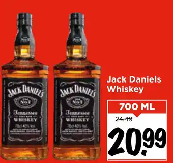 Vomar Voordeelmarkt Jack Daniels Whiskey aanbieding