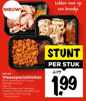 Vomar Voordeelmarkt Vleesspecialiteiten aanbieding