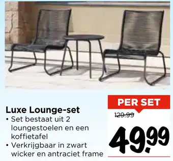 Vomar Voordeelmarkt Luxe Lounge-set aanbieding