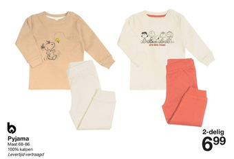 Zeeman Pyjama 2-delig aanbieding