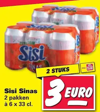 Nettorama Sisi Sinas aanbieding