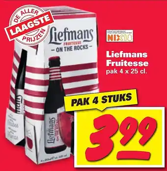 Nettorama Liefmans Fruitesse aanbieding