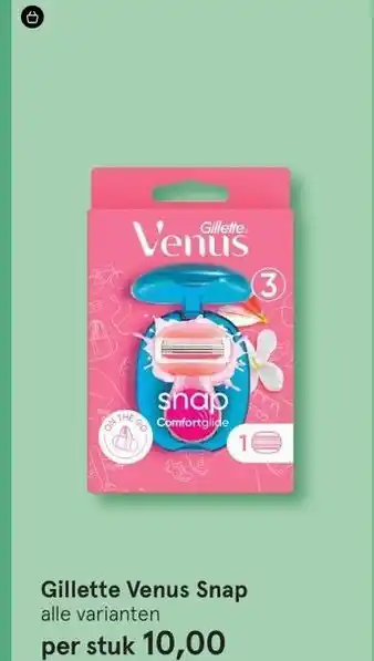 Etos Gillette Venus Snap aanbieding