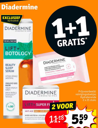 Kruidvat Diadermine aanbieding