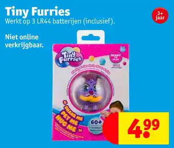 Kruidvat Tiny Furries aanbieding