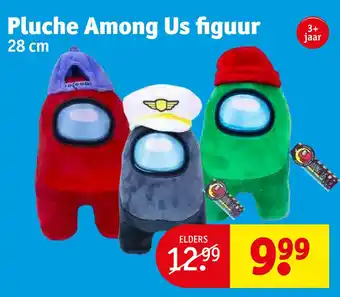 Kruidvat Pluche Among Us figuur 28 cm aanbieding