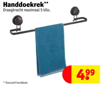 Kruidvat Handdoekrek aanbieding