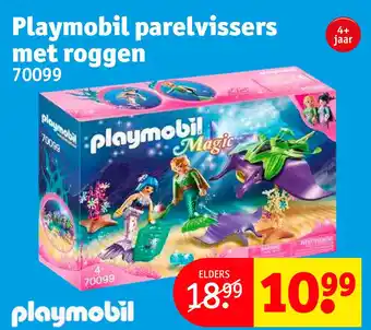 Kruidvat Playmobil parelvissers met roggen 70099 aanbieding