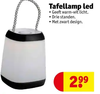 Kruidvat Tafellamp led aanbieding