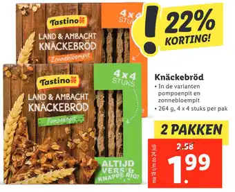 Lidl Knäckebröd aanbieding