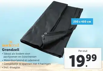 Lidl Grondzeil aanbieding