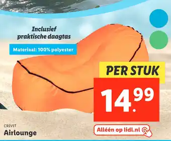 Lidl CRIVIT Airlounge aanbieding