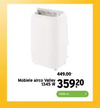 GAMMA Mobiele airco Valley 1345 W aanbieding