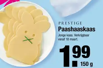 ALDI Paashaaskaas 150g aanbieding