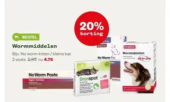 Welkoop Wormmiddelen aanbieding