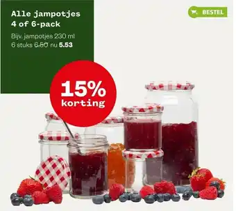 Welkoop Alle jampotjes 4 of 6-pack aanbieding