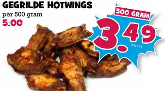 Boon`s Markt Gegrilde hotwings 500 gram aanbieding