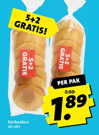 Boni Eierkoeken per pak aanbieding