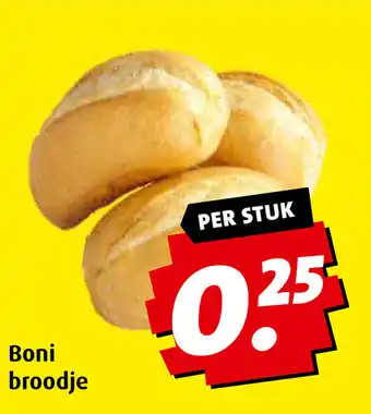 Boni Broodje per stuk aanbieding