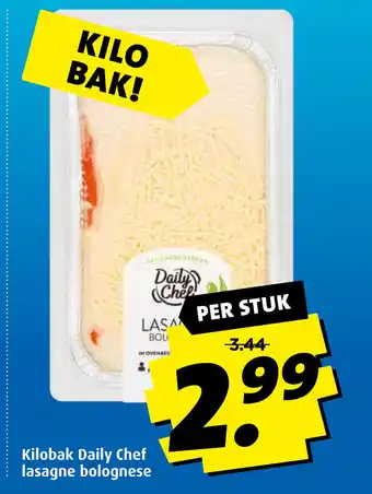 Boni Kilobak Daily Chef lasagne bolognese per stuk aanbieding