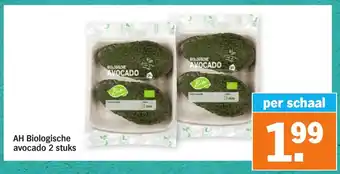 Albert Heijn Biologische avocado 2 stuks aanbieding