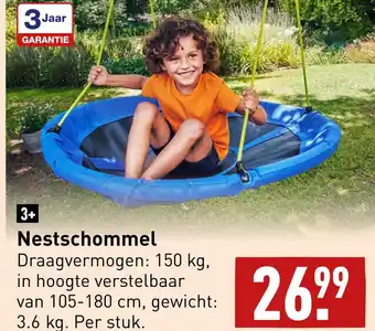 ALDI Nestschommel aanbieding