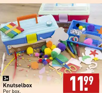 ALDI Knutselbox aanbieding